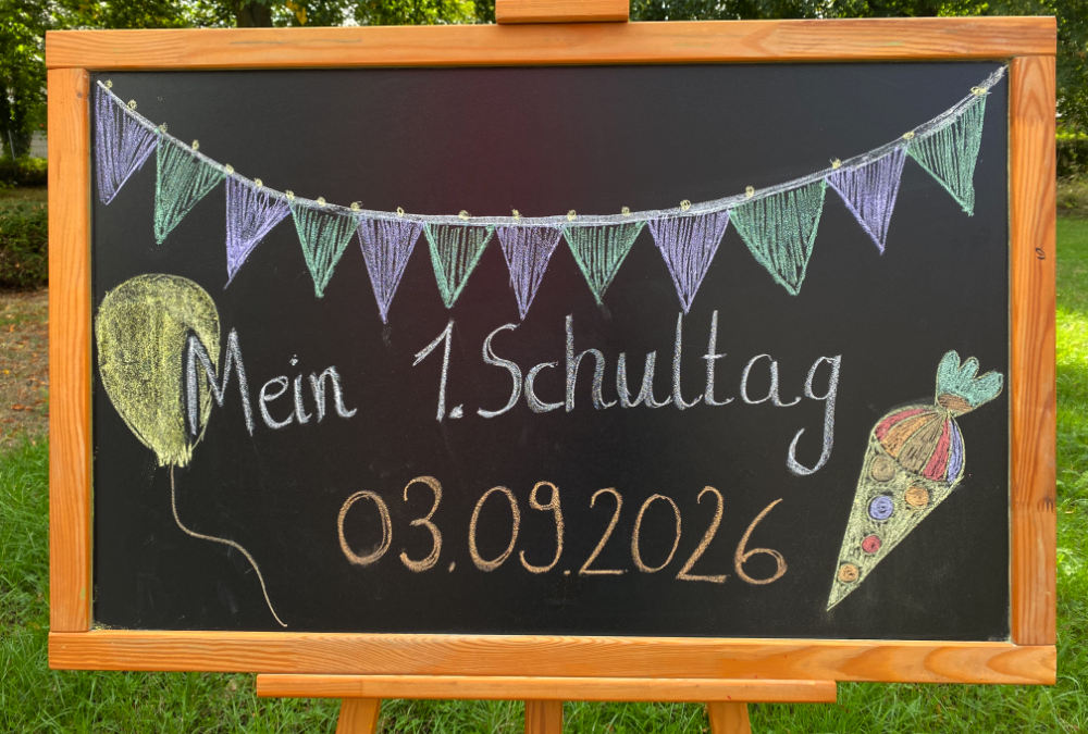 Einschulungstag an der Siegauenschule